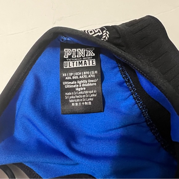 Pink Victoria's Secret work out bra size XS. Blue. - Picture 5 of 5